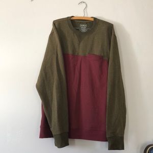 LL Bean mens XL comfort camp crew neck NWOT